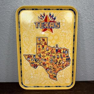 Texas State Serving Tray 9x13 By Faye Passow for 180 Degrees
